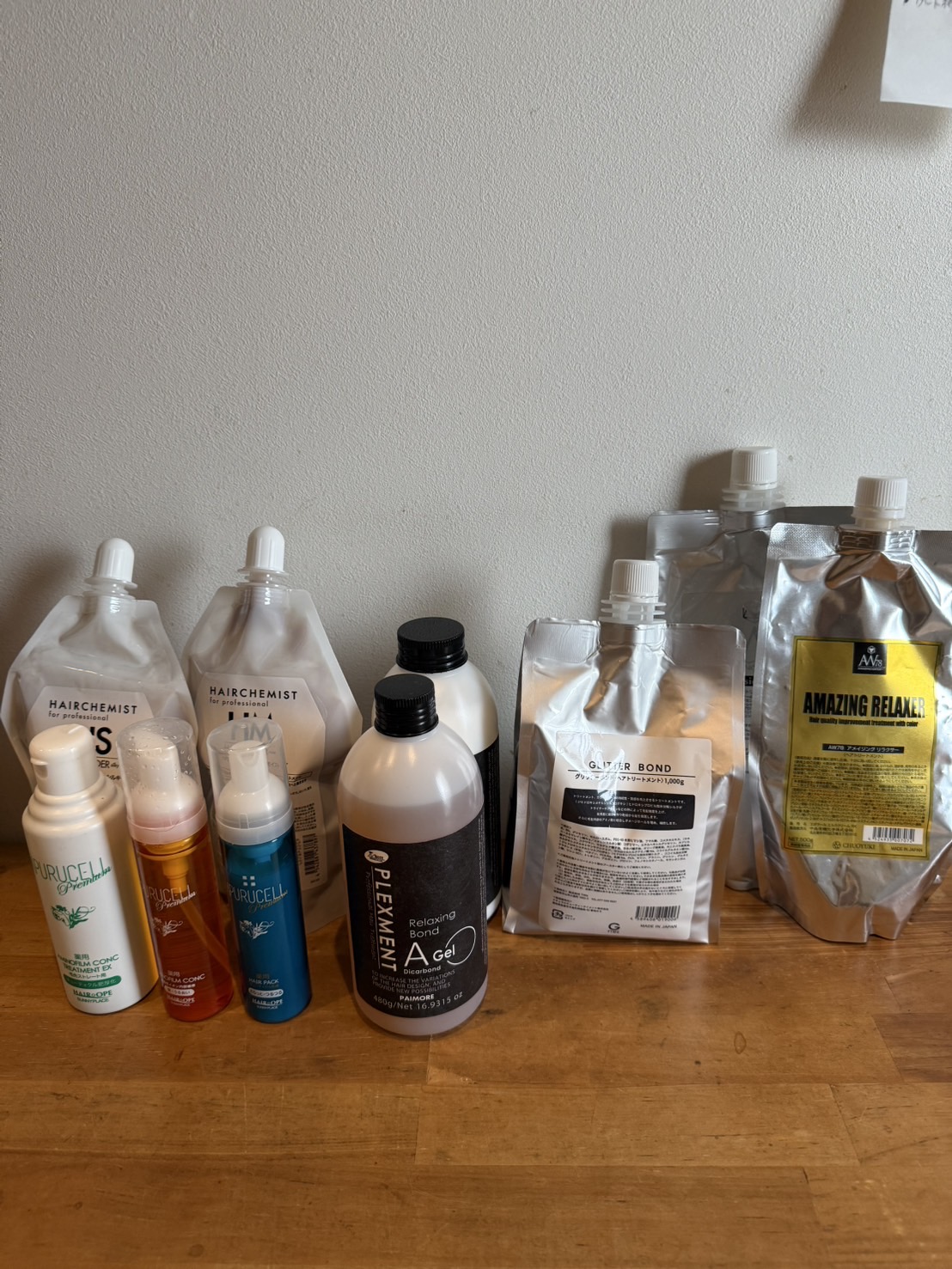 あなたに合わせた毛髪改善シリーズ